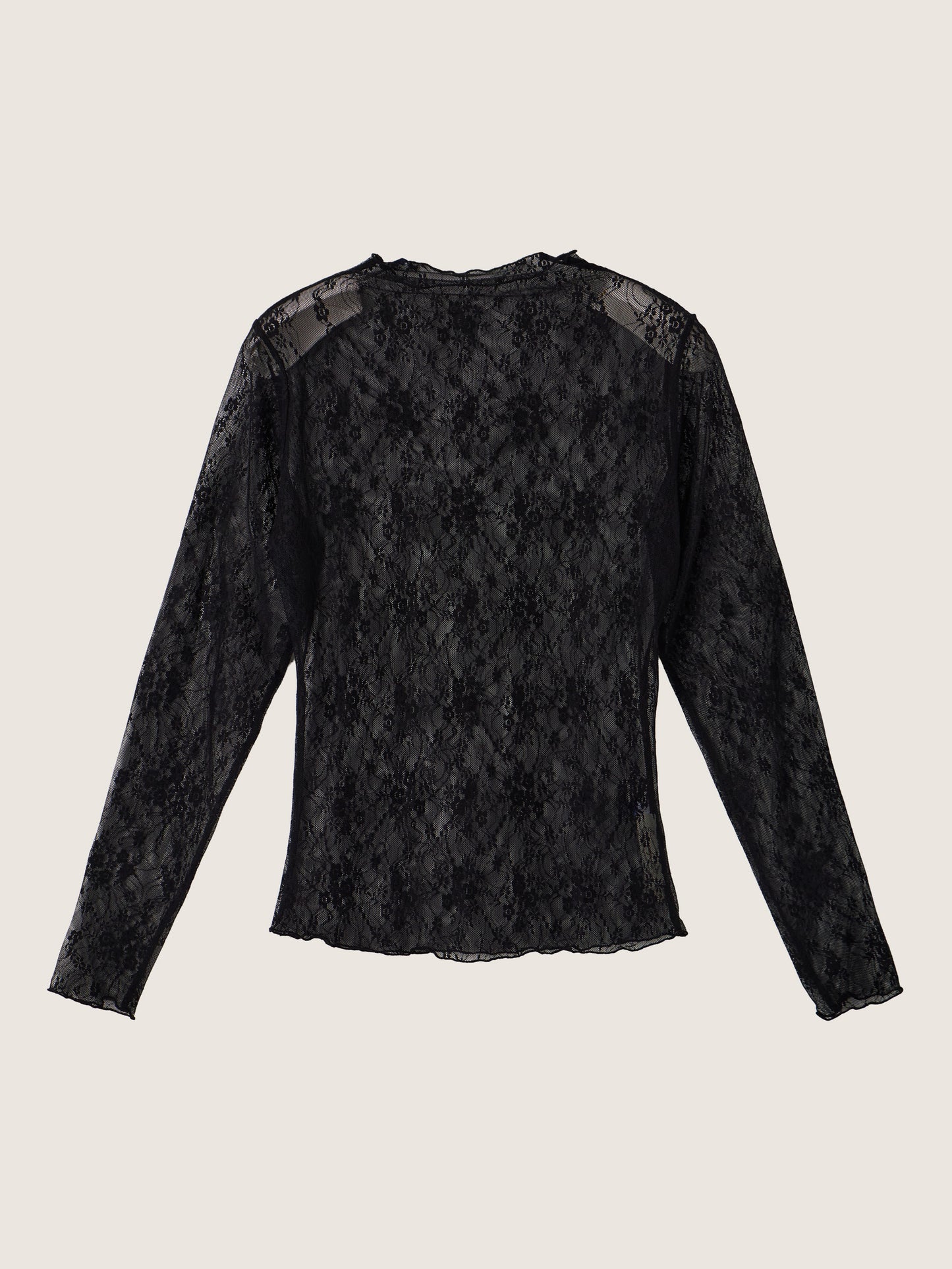 PROPAGANDA - Rachel Lace Mockneck Top - 