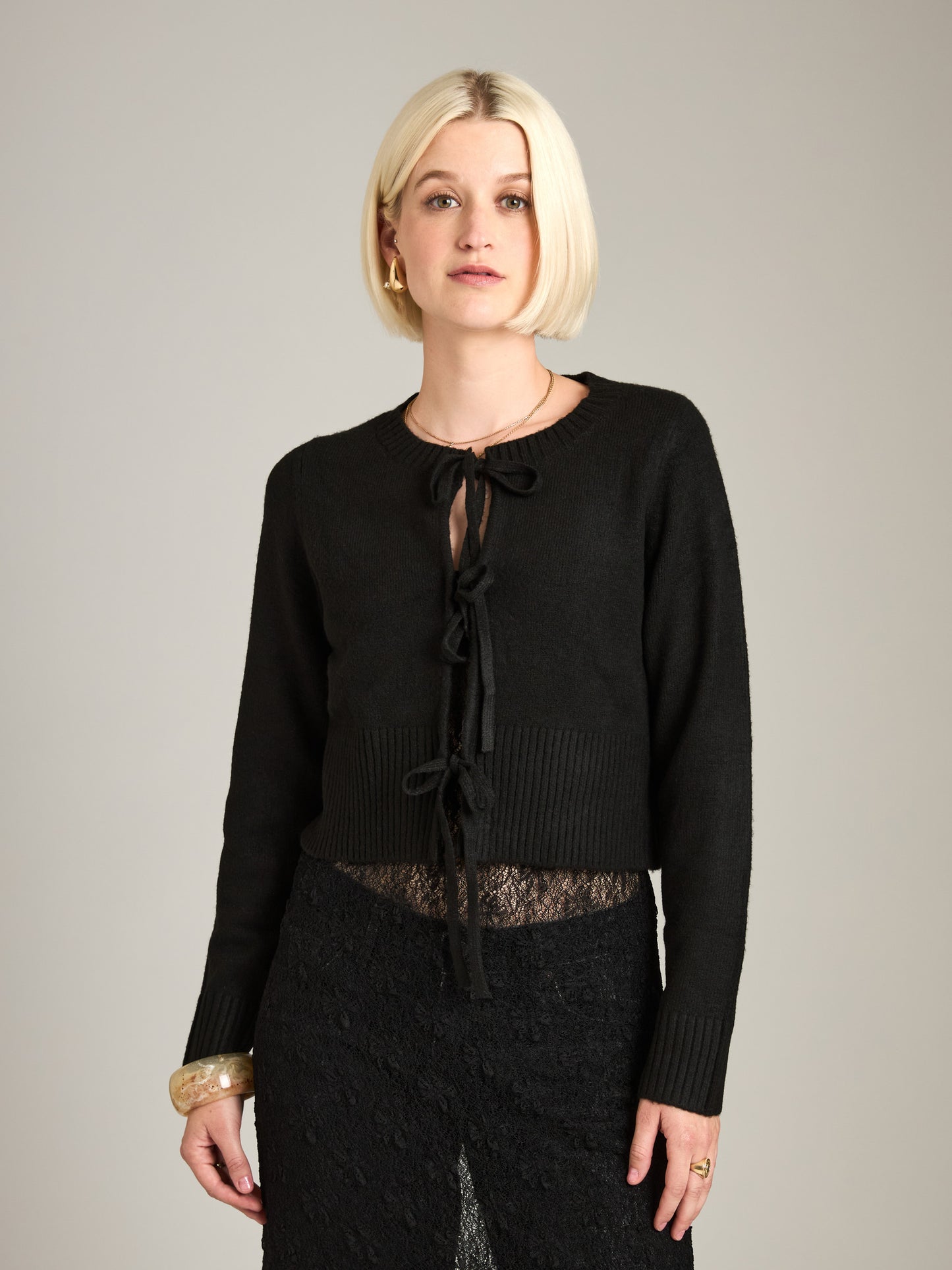 Dhalia Tie Cardigan