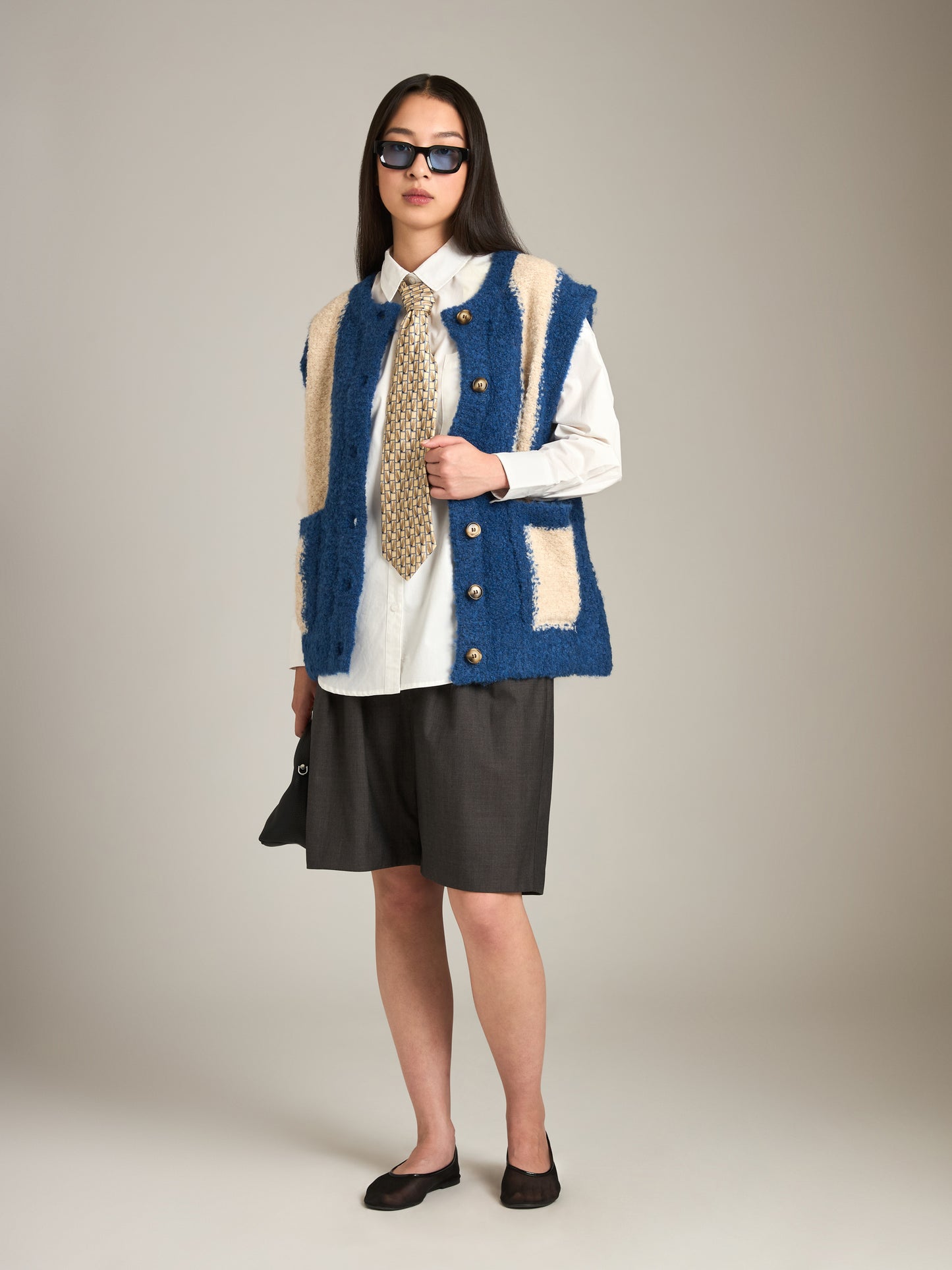 FRNCH - Shiba Knit Vest - 