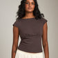 Mimi Cap Sleeve Baby Tee