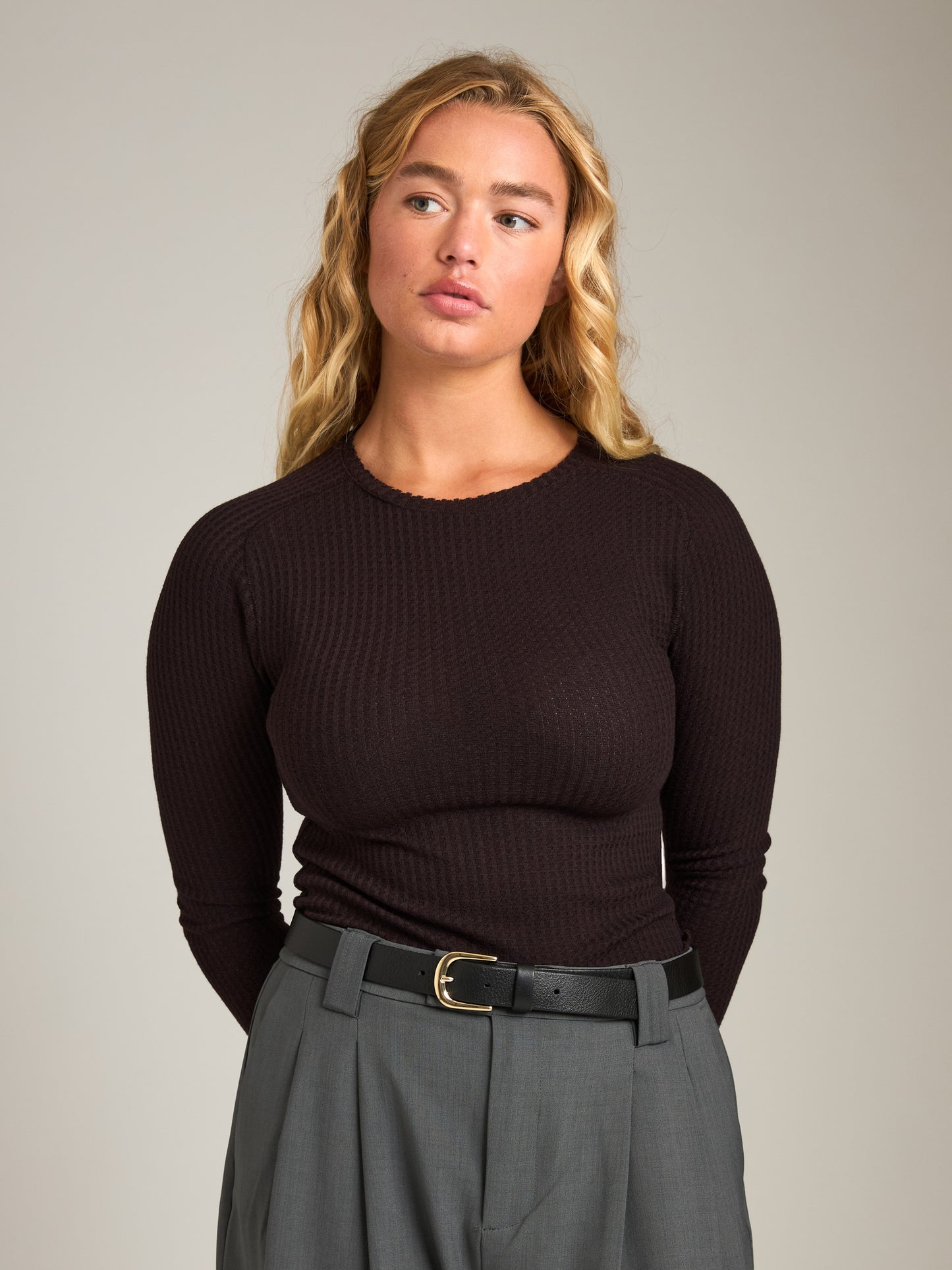 Mindy Lettuce Edge Top
