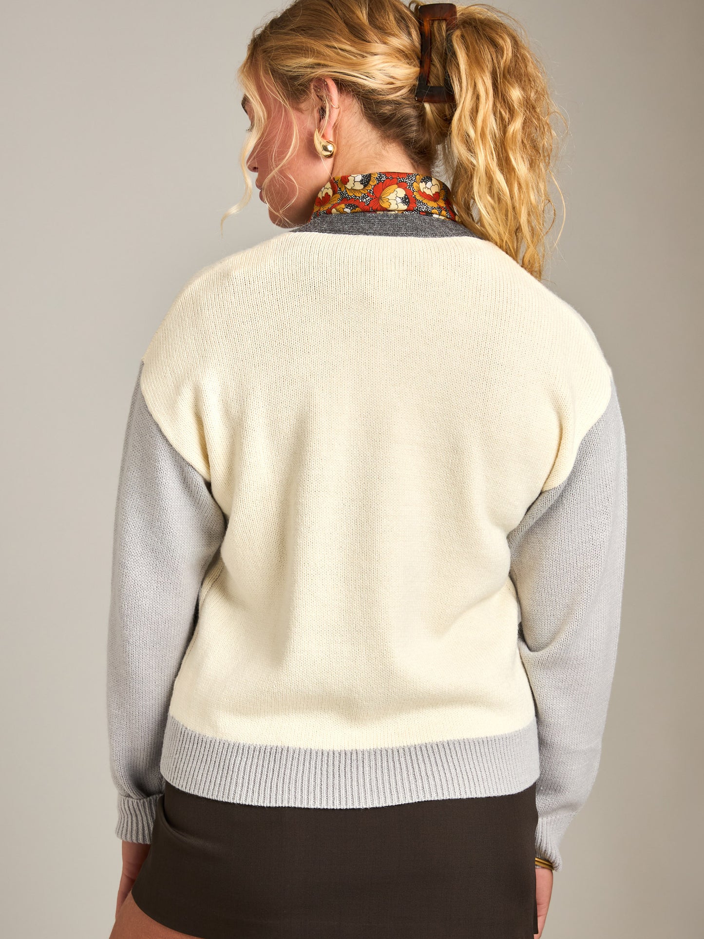 Oliver Colourblock Cardigan