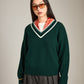 PROPAGANDA - Paxton V-Neck Pullover Sweater - 