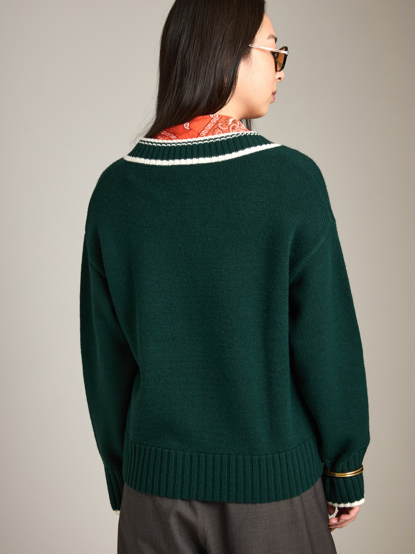 PROPAGANDA - Paxton V-Neck Pullover Sweater - 