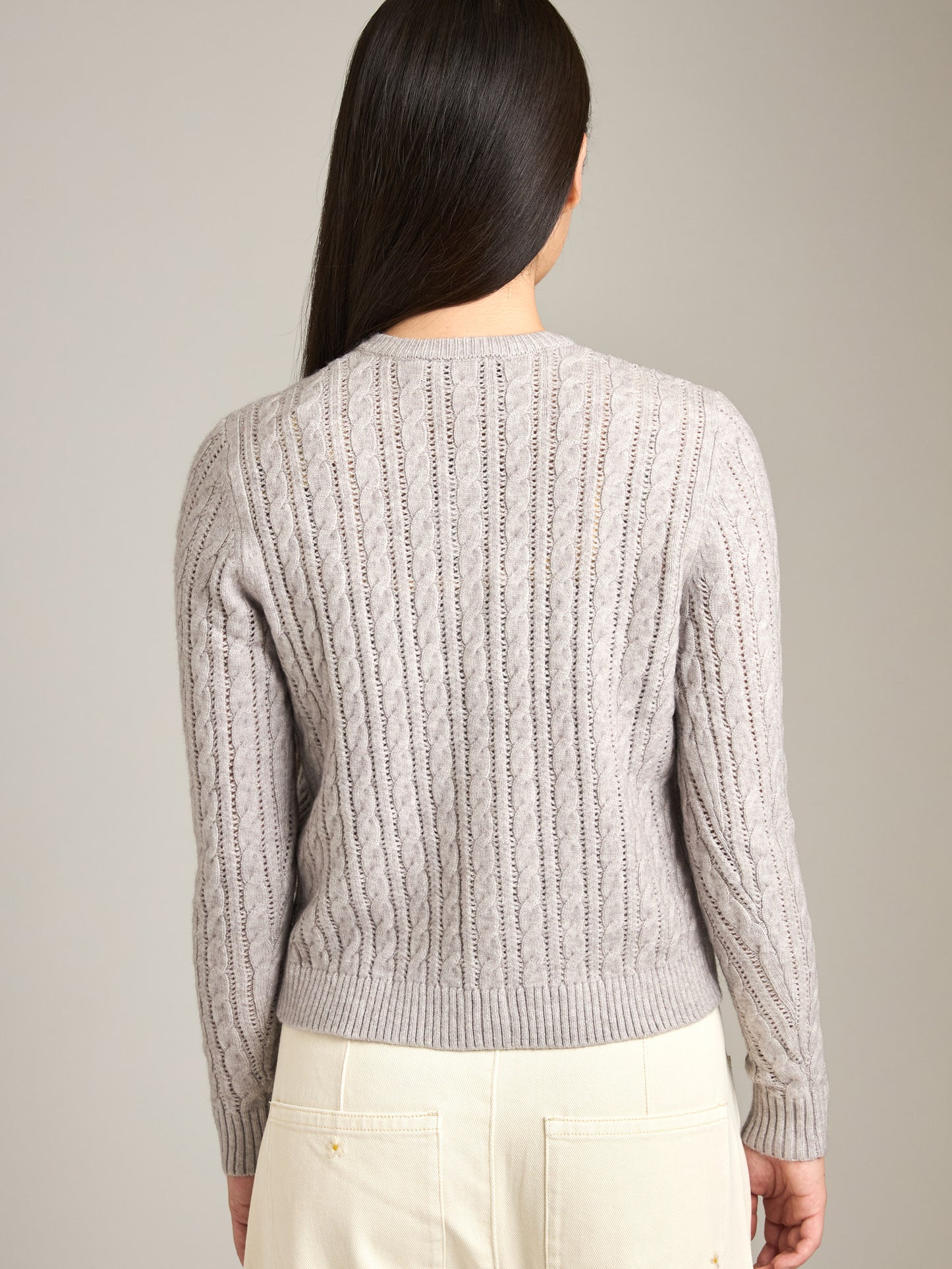 Yumi Pointelle Cardigan