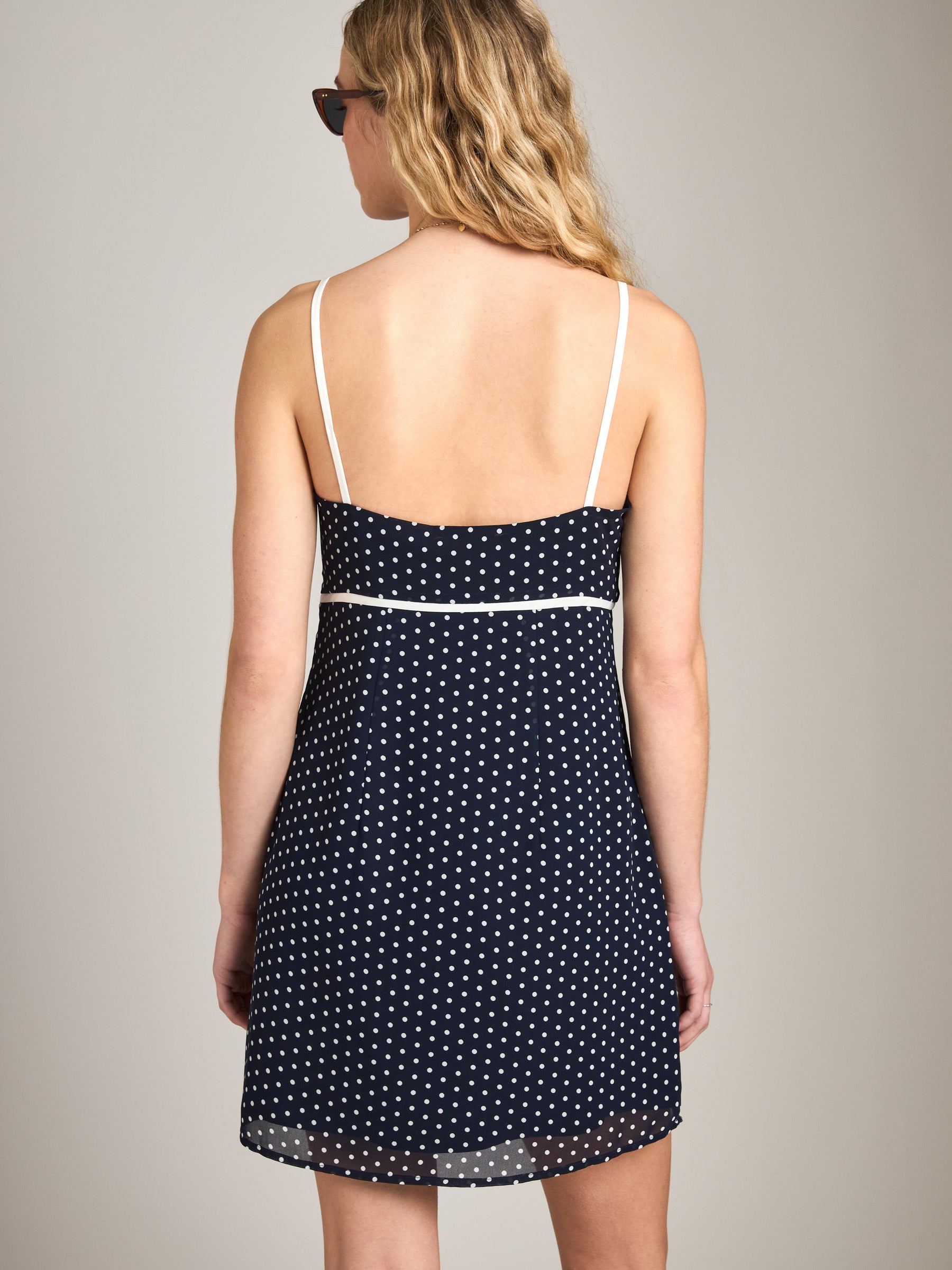 PROPAGANDA - Francine Printed Empire Slip Dress - 