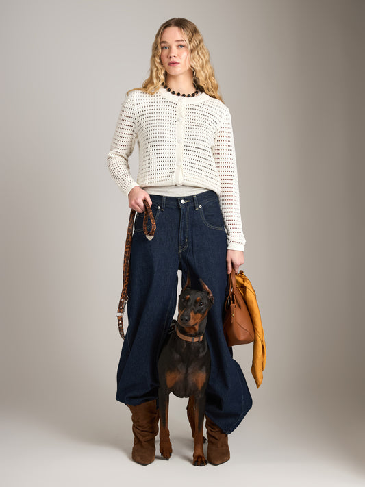 PROPAGANDA - Kina Cardigan - White Cream