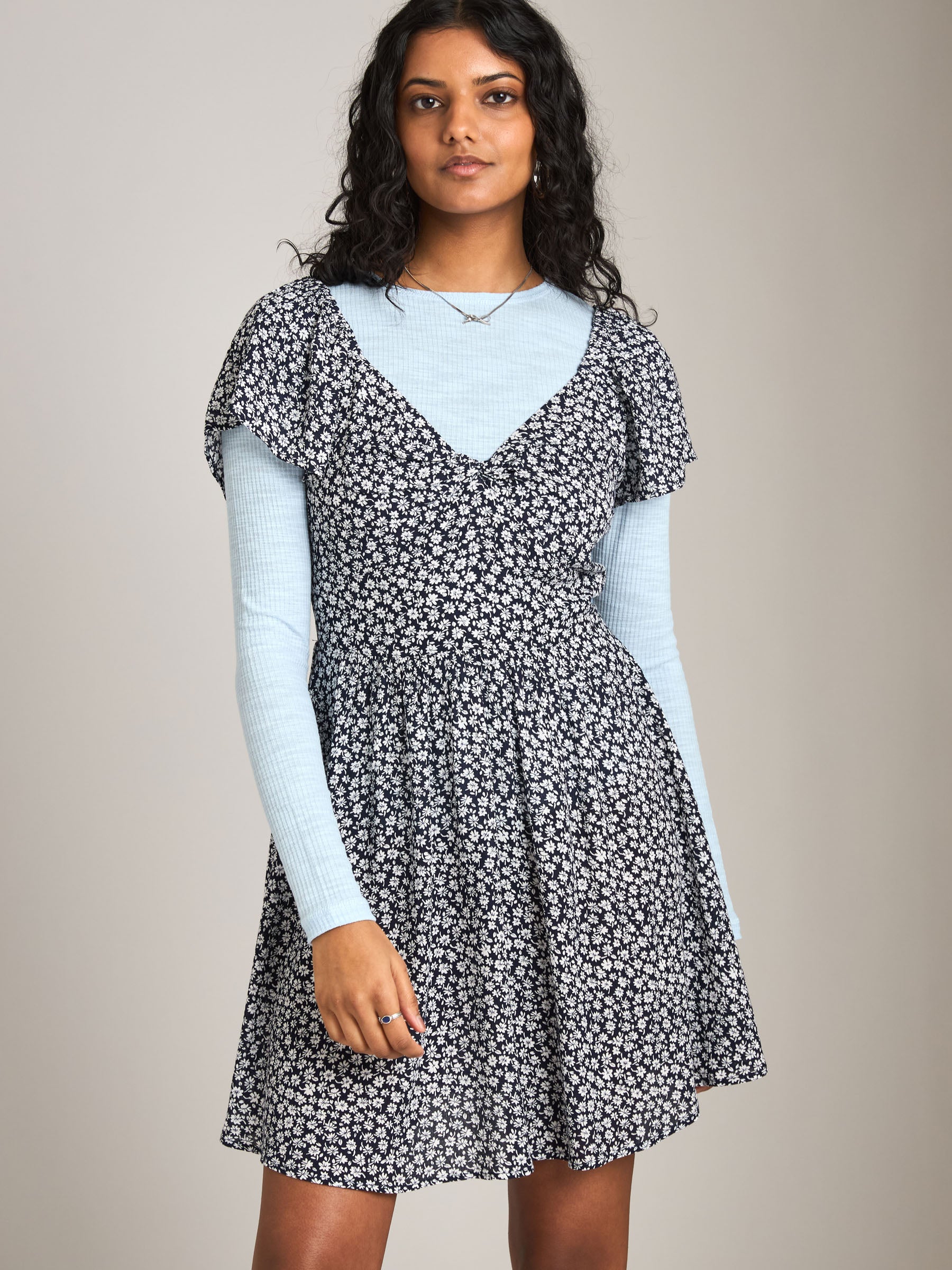 Laila Twist Mini Dress
