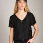 PROPAGANDA - Mello Tie Peephole Top - 