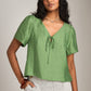 PROPAGANDA - Mello Tie Peephole Top - 