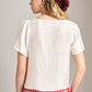 PROPAGANDA - Mello Tie Peephole Top - 