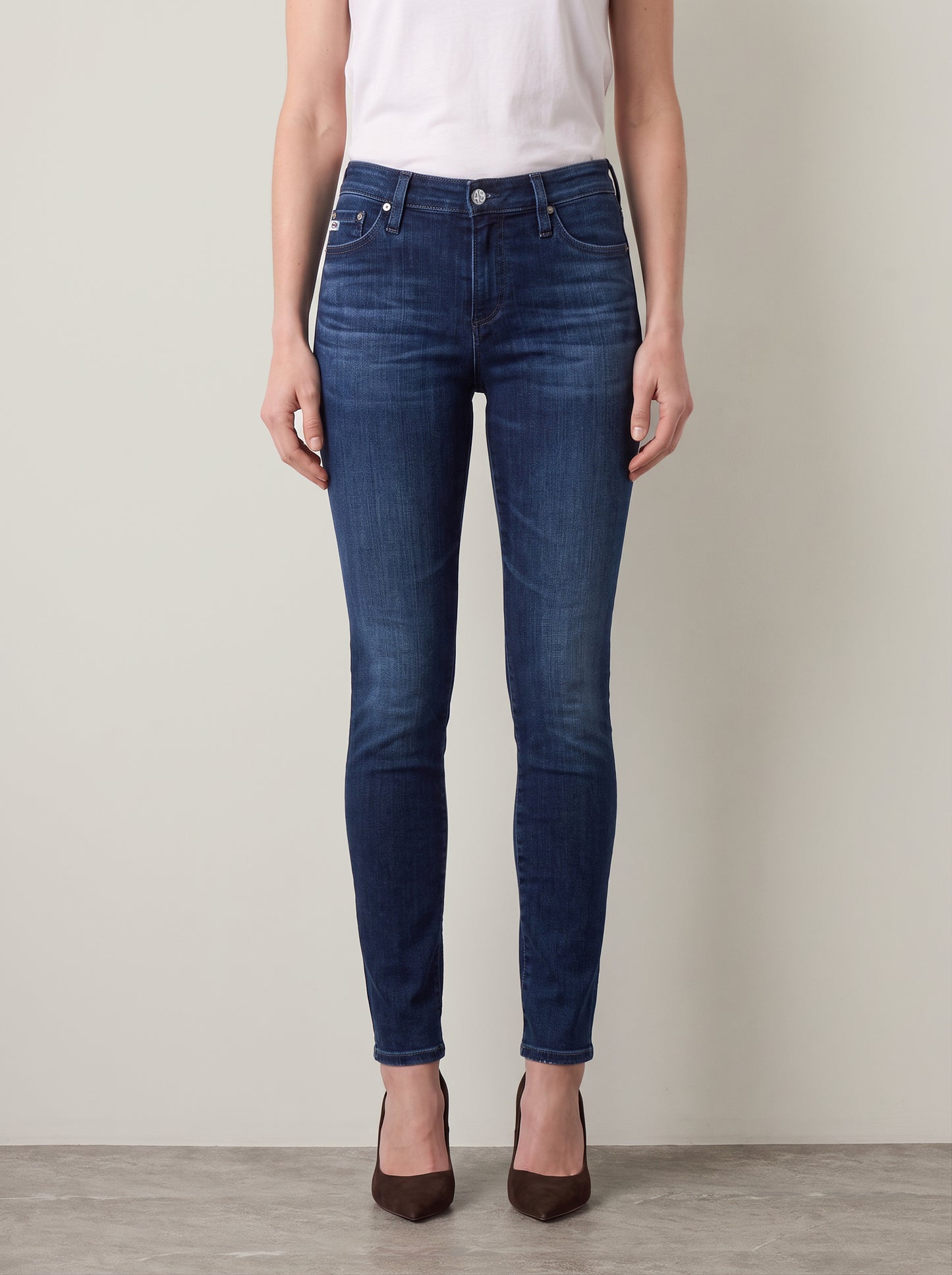 Mari Midrise Slim Straight Leg Jeans - 5 Years Blue Essence