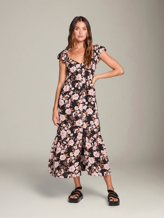 Nandi Floral Maxi Dress
