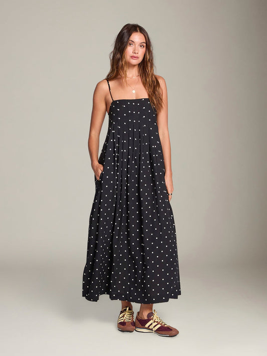 Arosa Dot Midi Dress