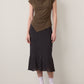 LOVEFINN - Ruffled Polka Dot Skirt - 