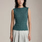 MONK & LOU - Textured Cotton Teya Top - 