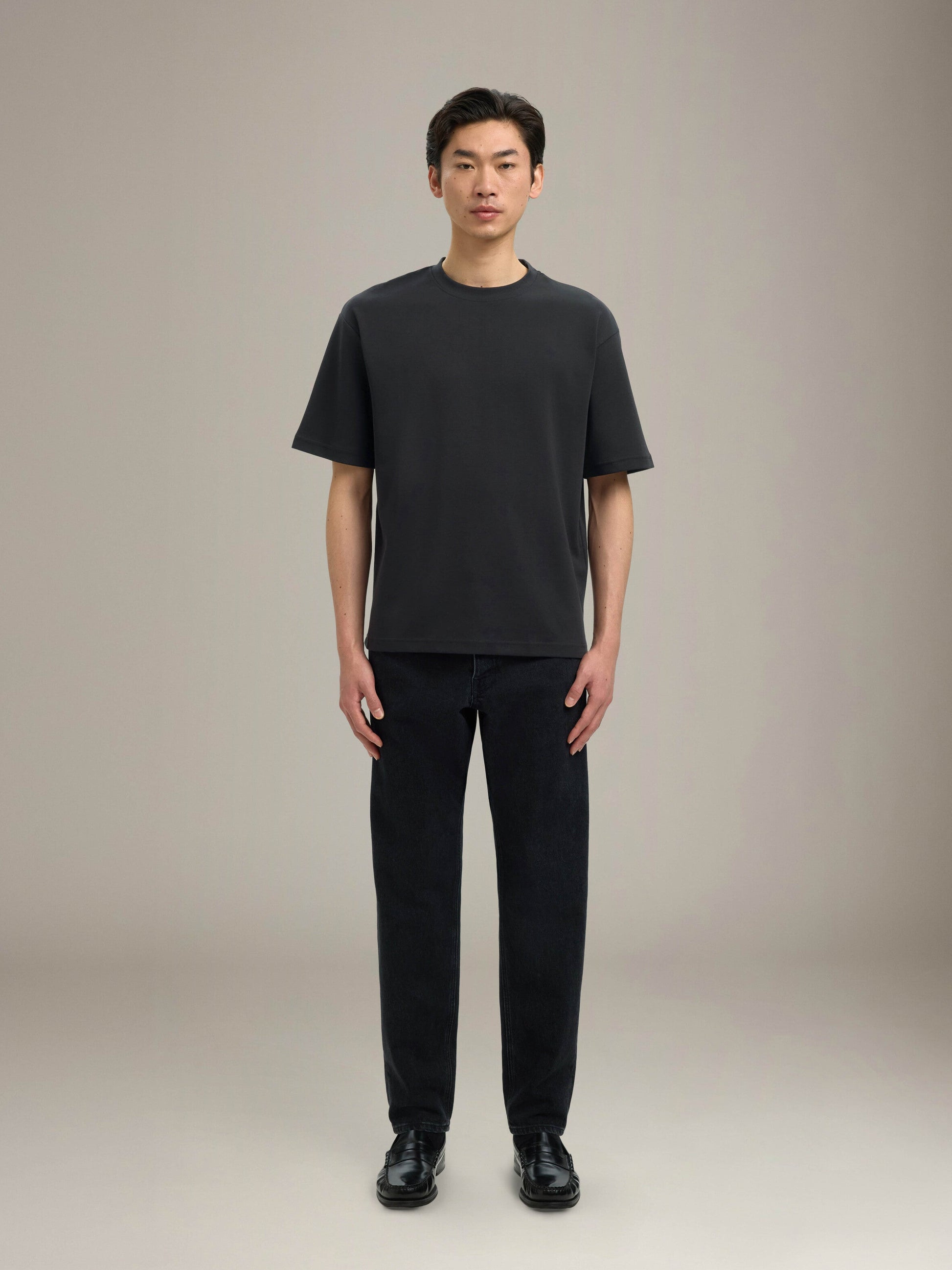SELECTED - Oscar Loose Shortsleeve T-Shirt - 
