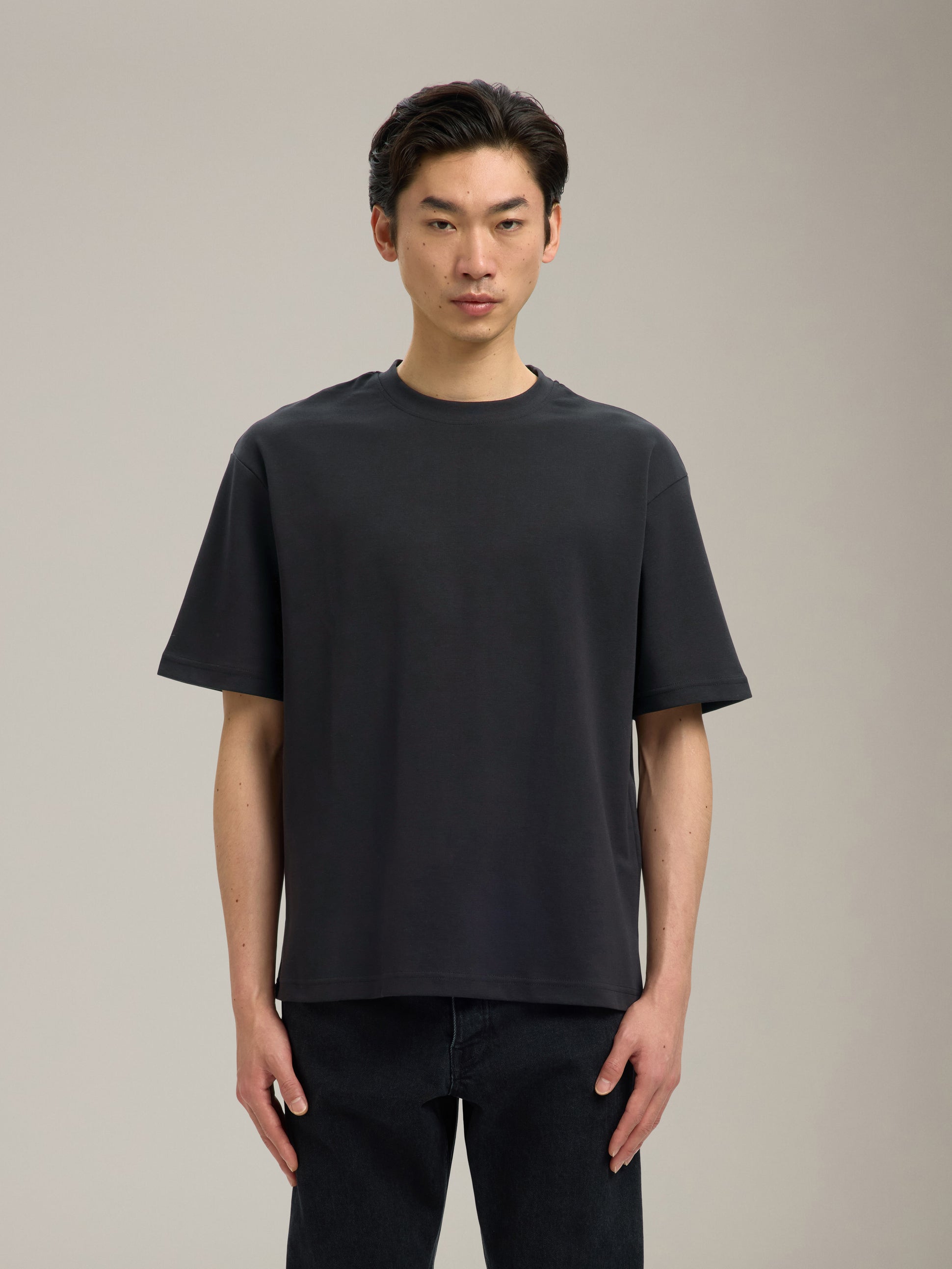SELECTED - Oscar Loose Shortsleeve T-Shirt - 