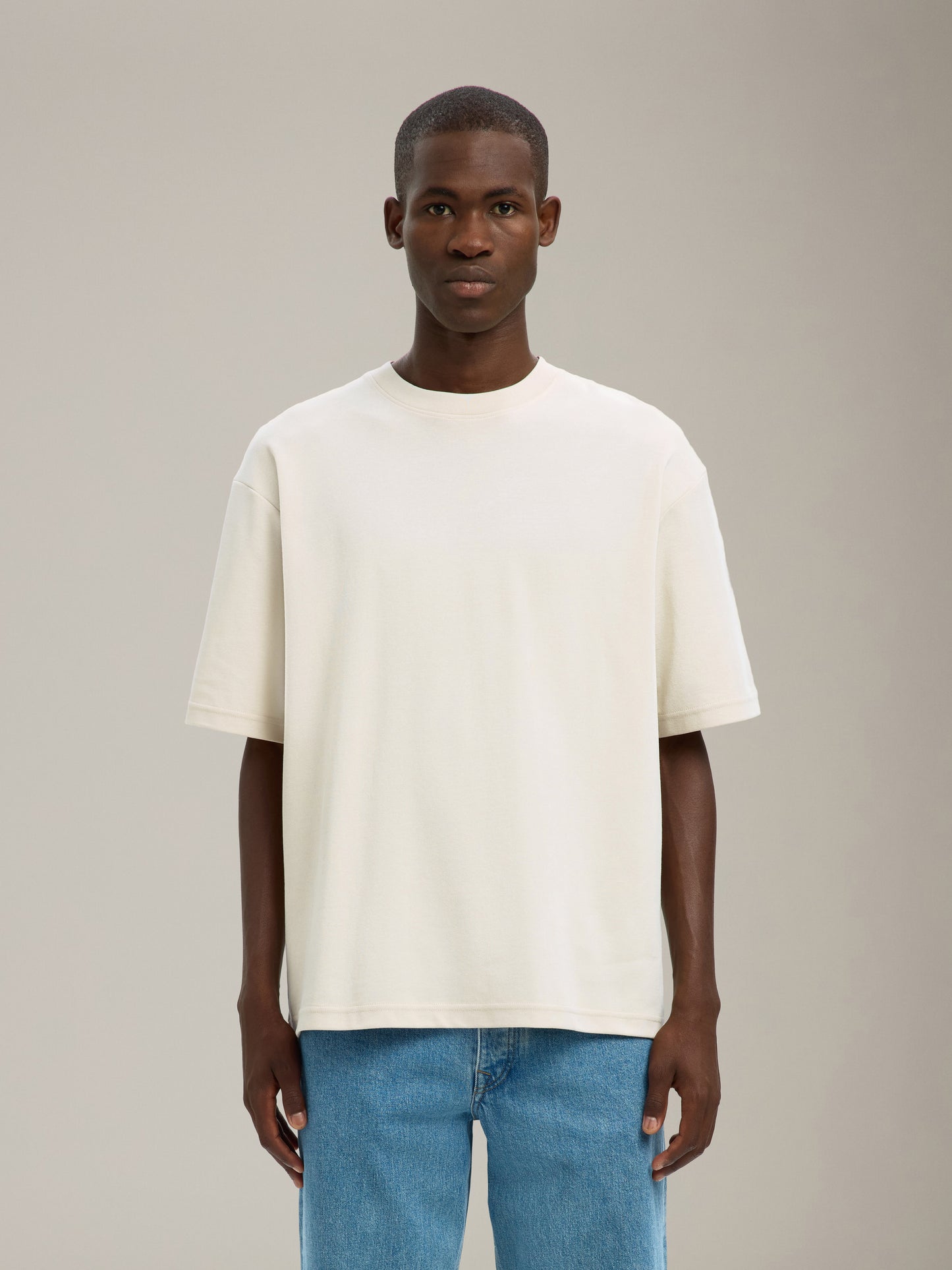 SELECTED - Oscar Loose Shortsleeve T-Shirt - 