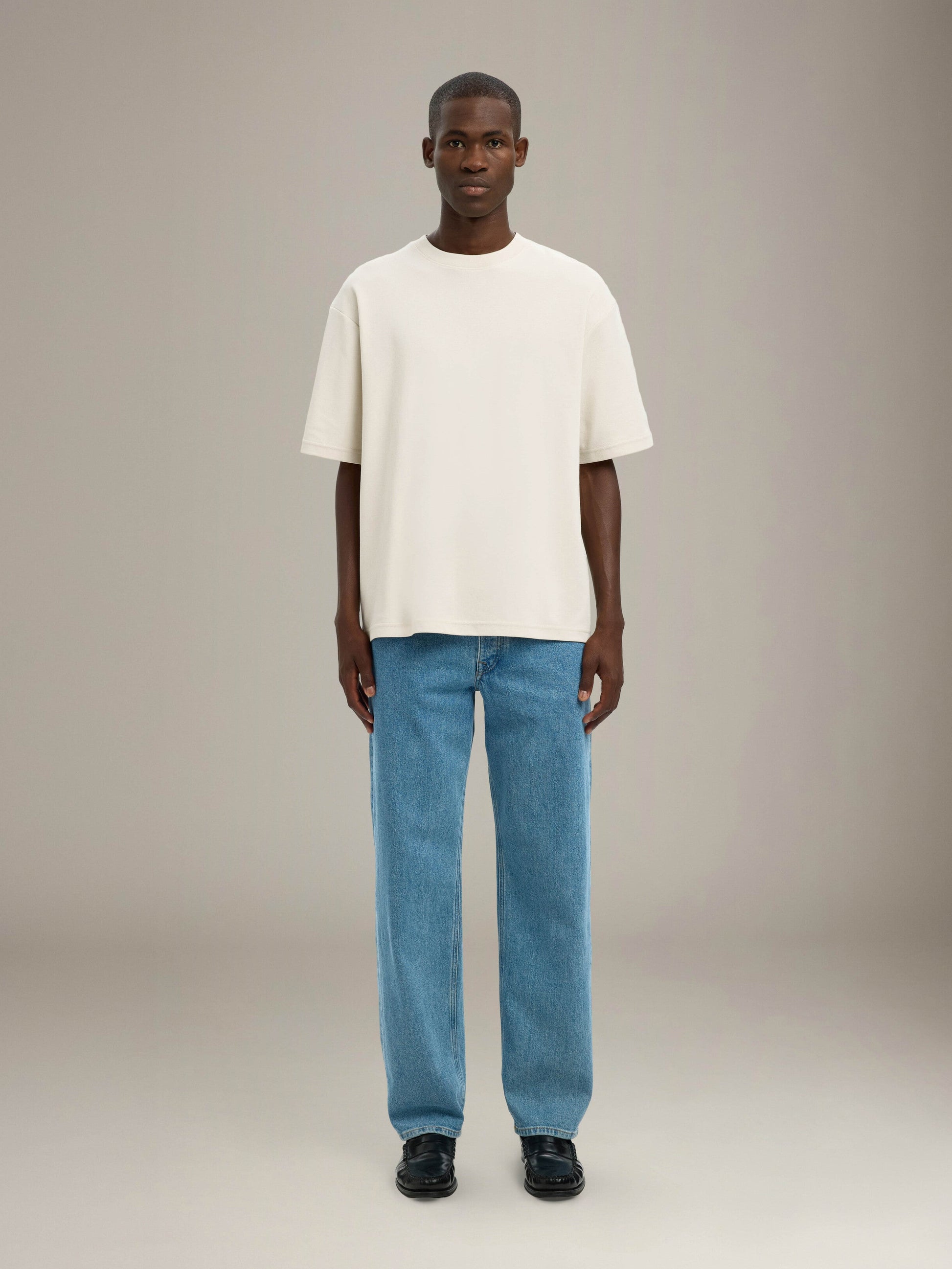 SELECTED - Oscar Loose Shortsleeve T-Shirt - 