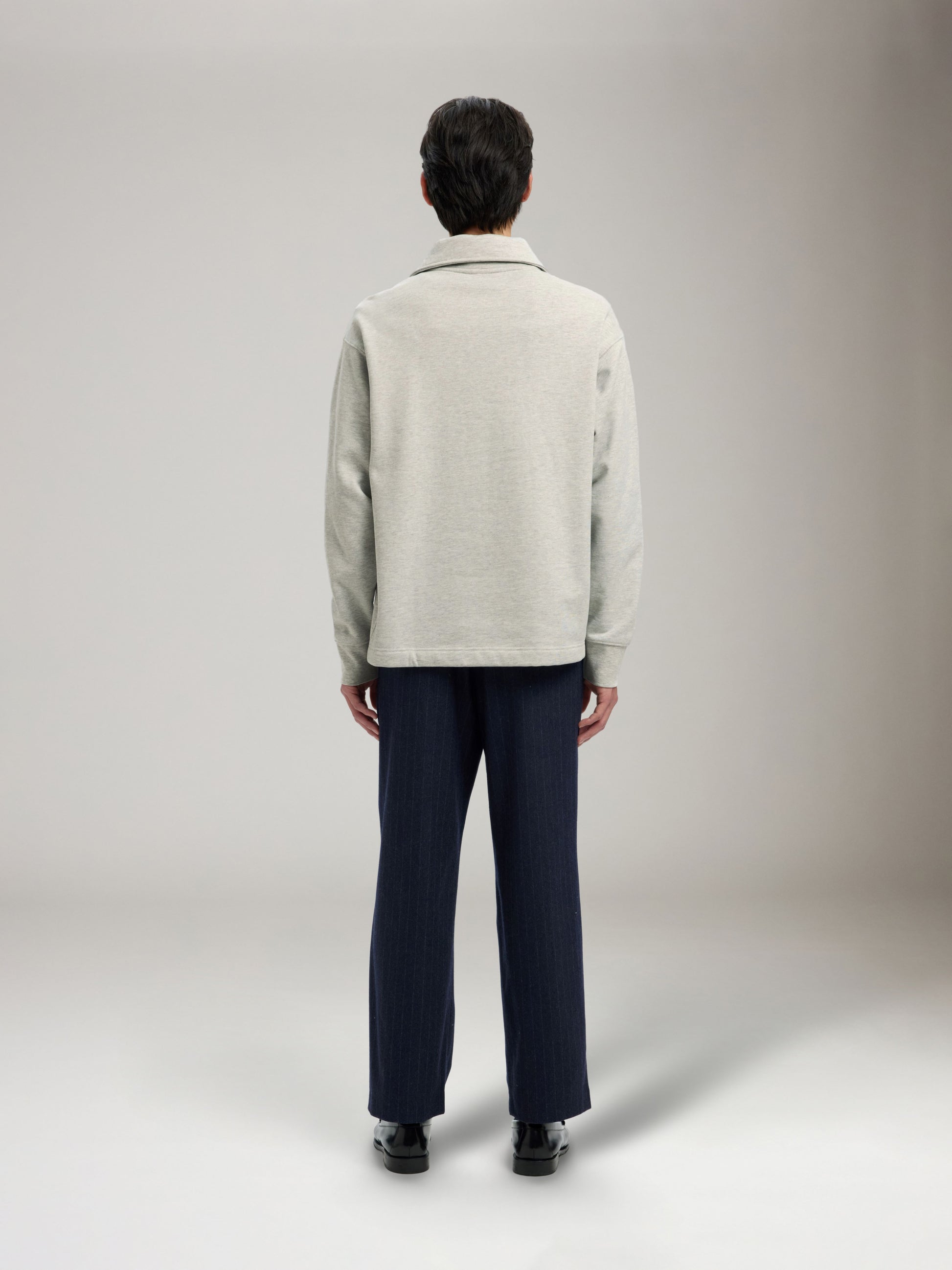 SELECTED - Aron Half Zip Sweatshirt - 