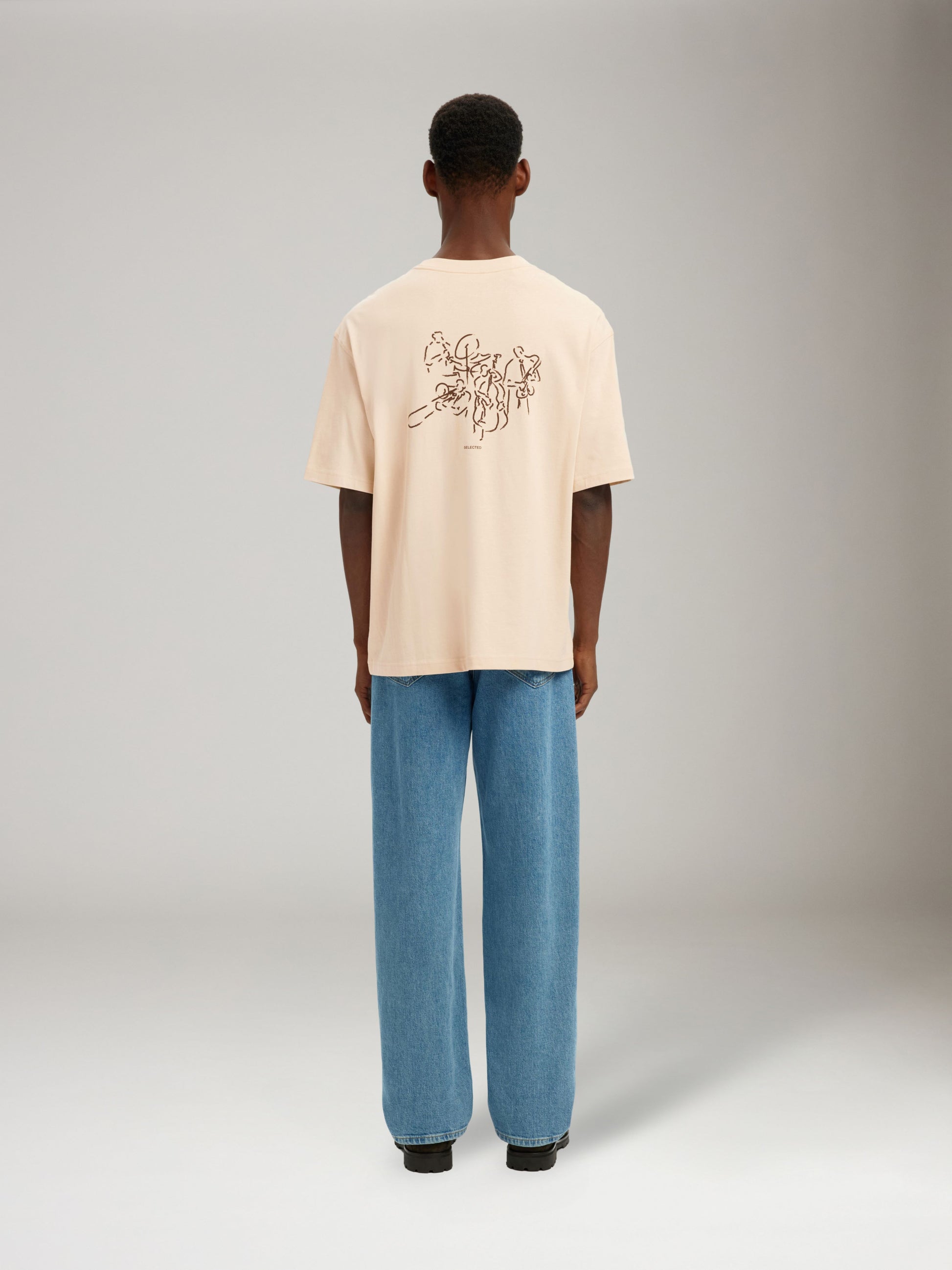 SELECTED - Ari Graphic T-Shirt - 