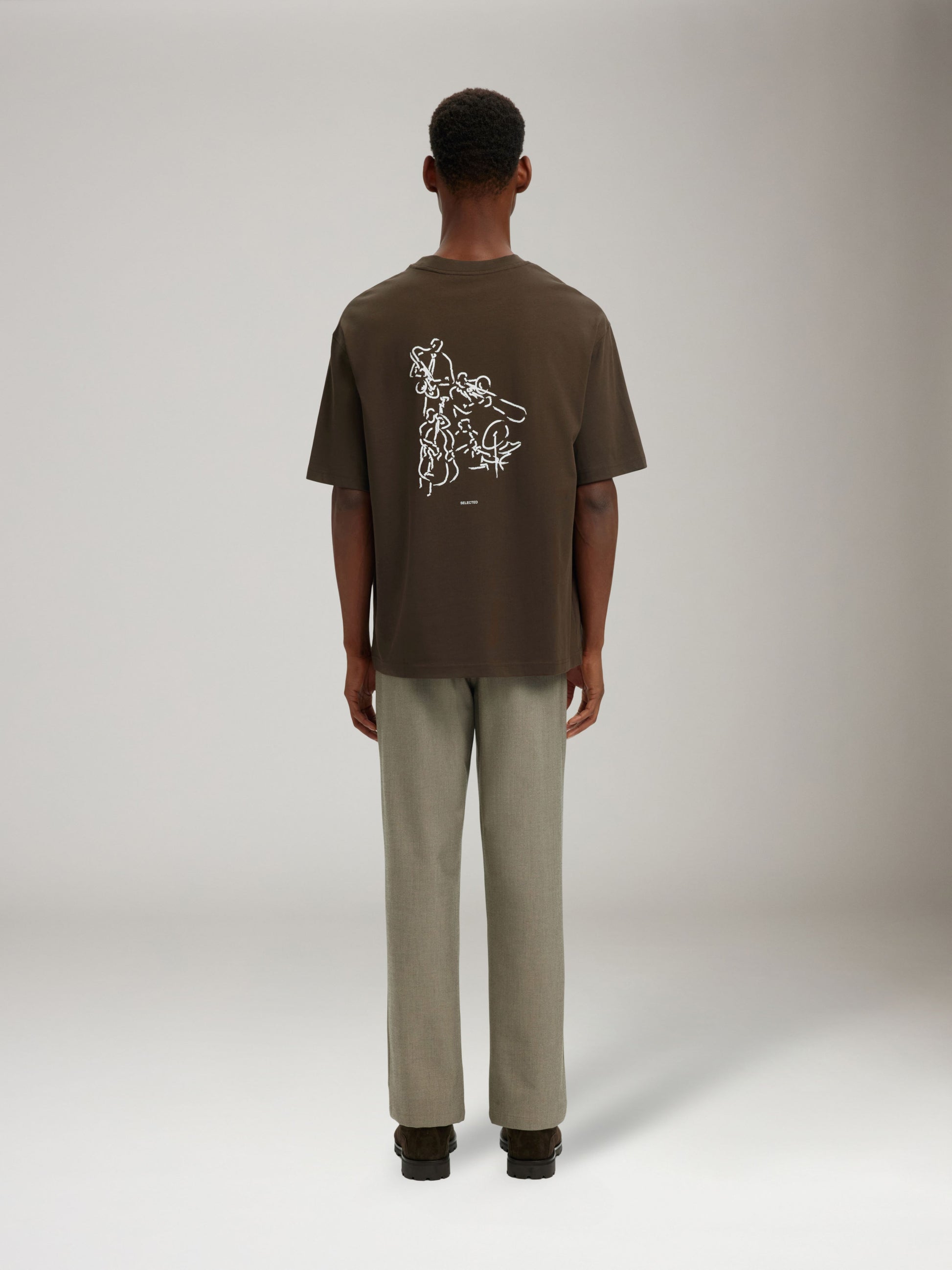 SELECTED - Ari Graphic T-Shirt - 