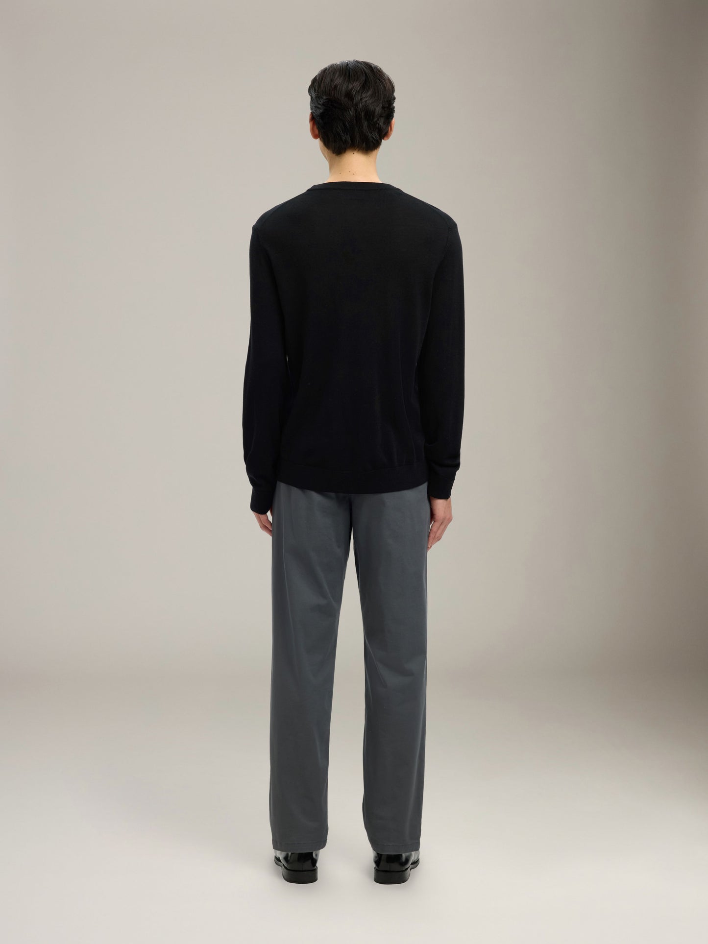 SELECTED - Tray Merino Crewneck Sweater - 