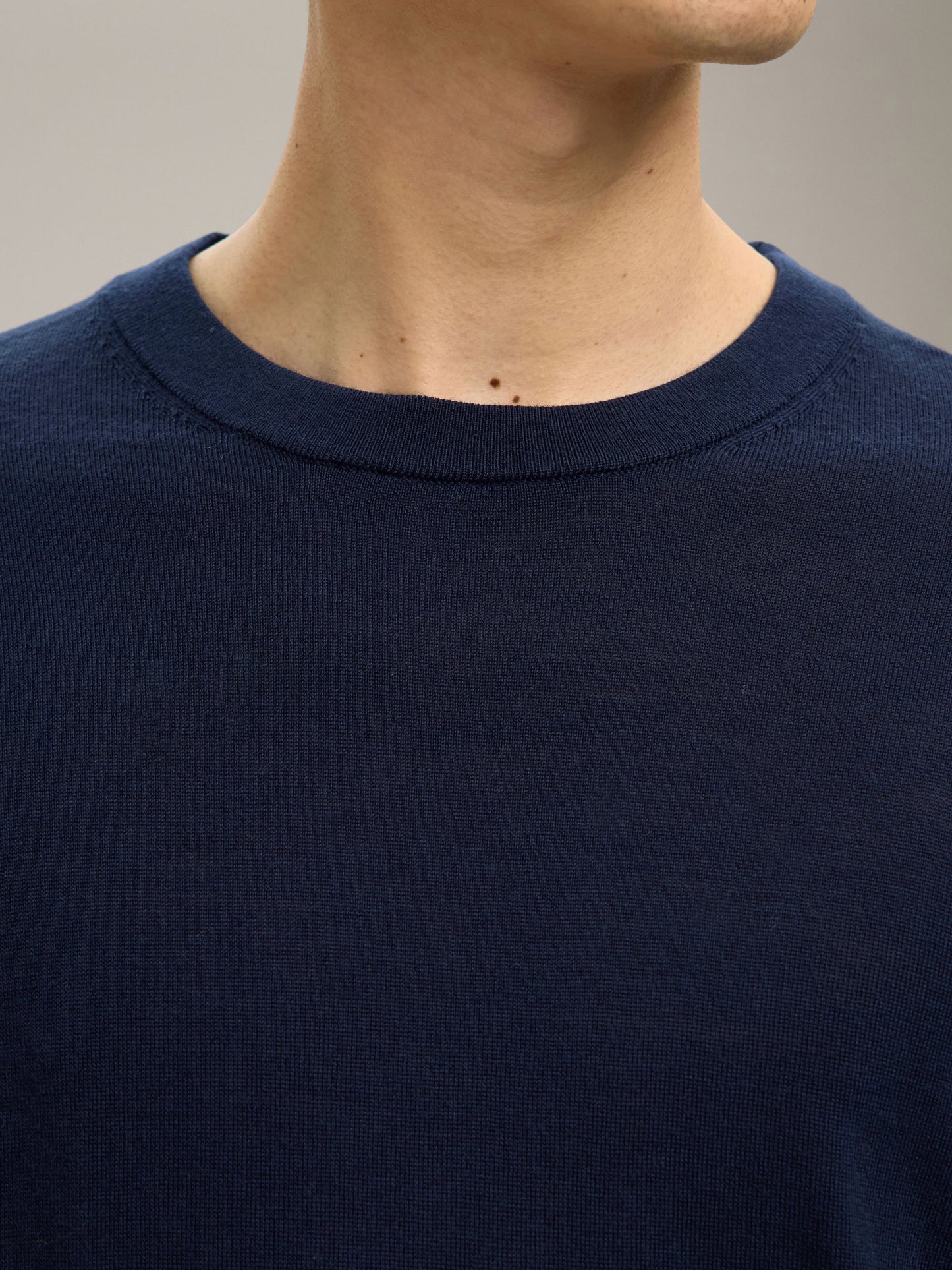 SELECTED - Tray Merino Crewneck Sweater - 