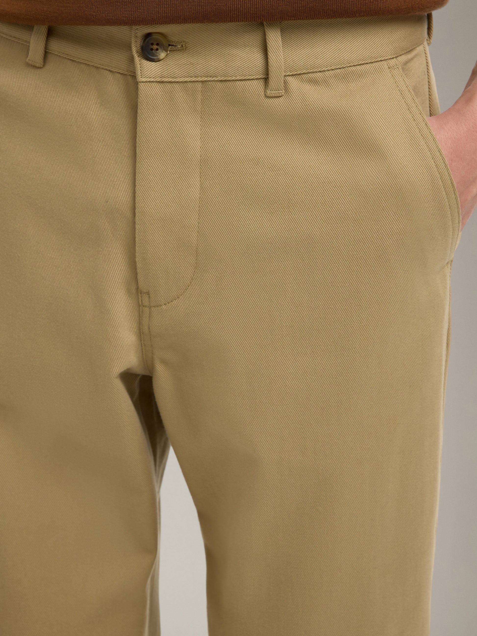 SELECTED - Harry Loose Twill Pants - 