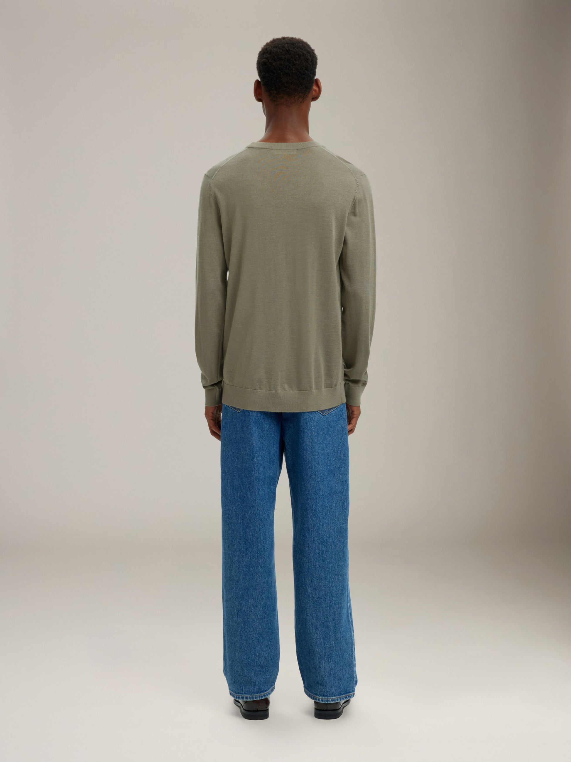 SELECTED - Tray Merino Crewneck Sweater - 