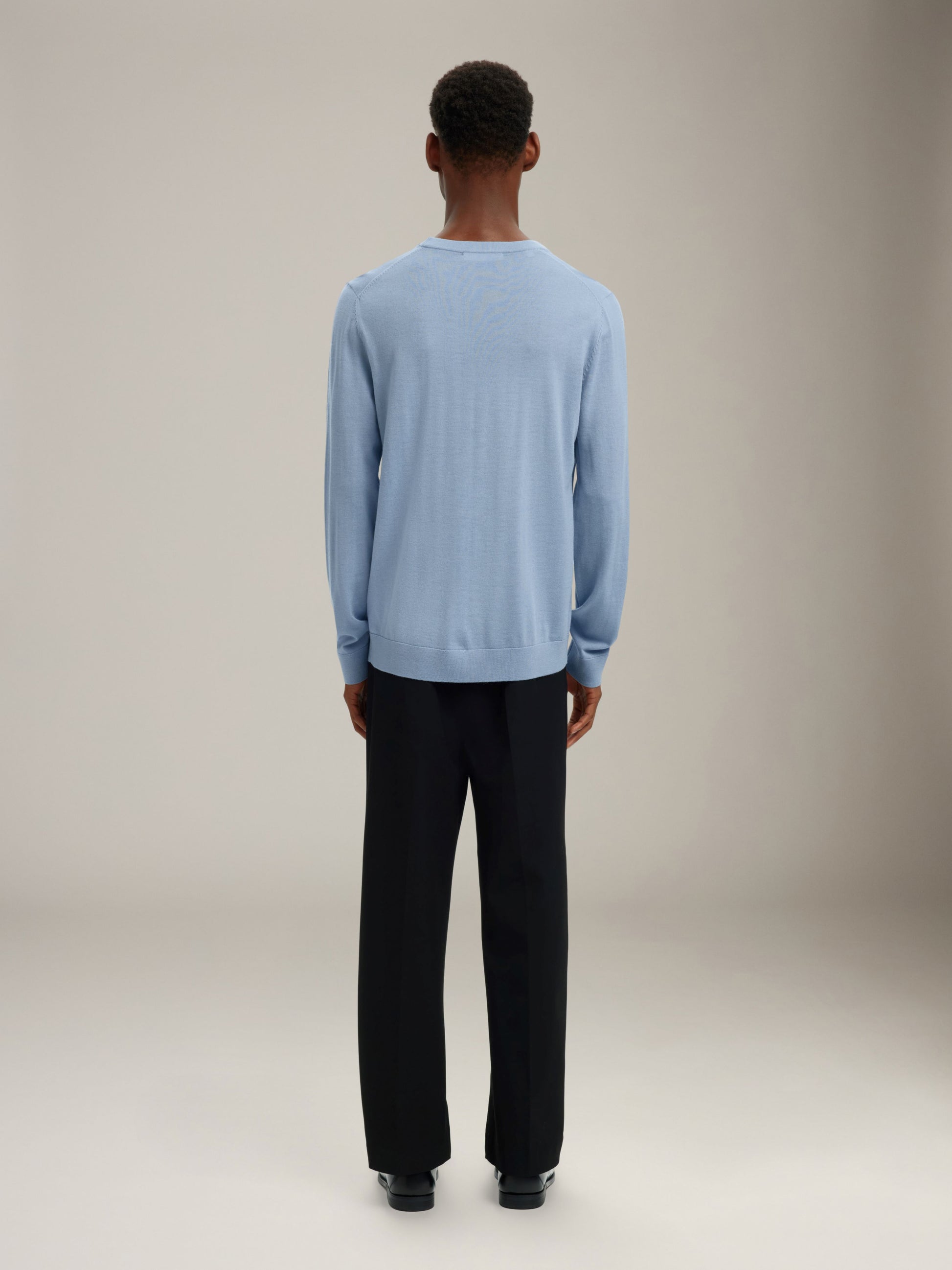 SELECTED - Tray Merino Crewneck Sweater - 