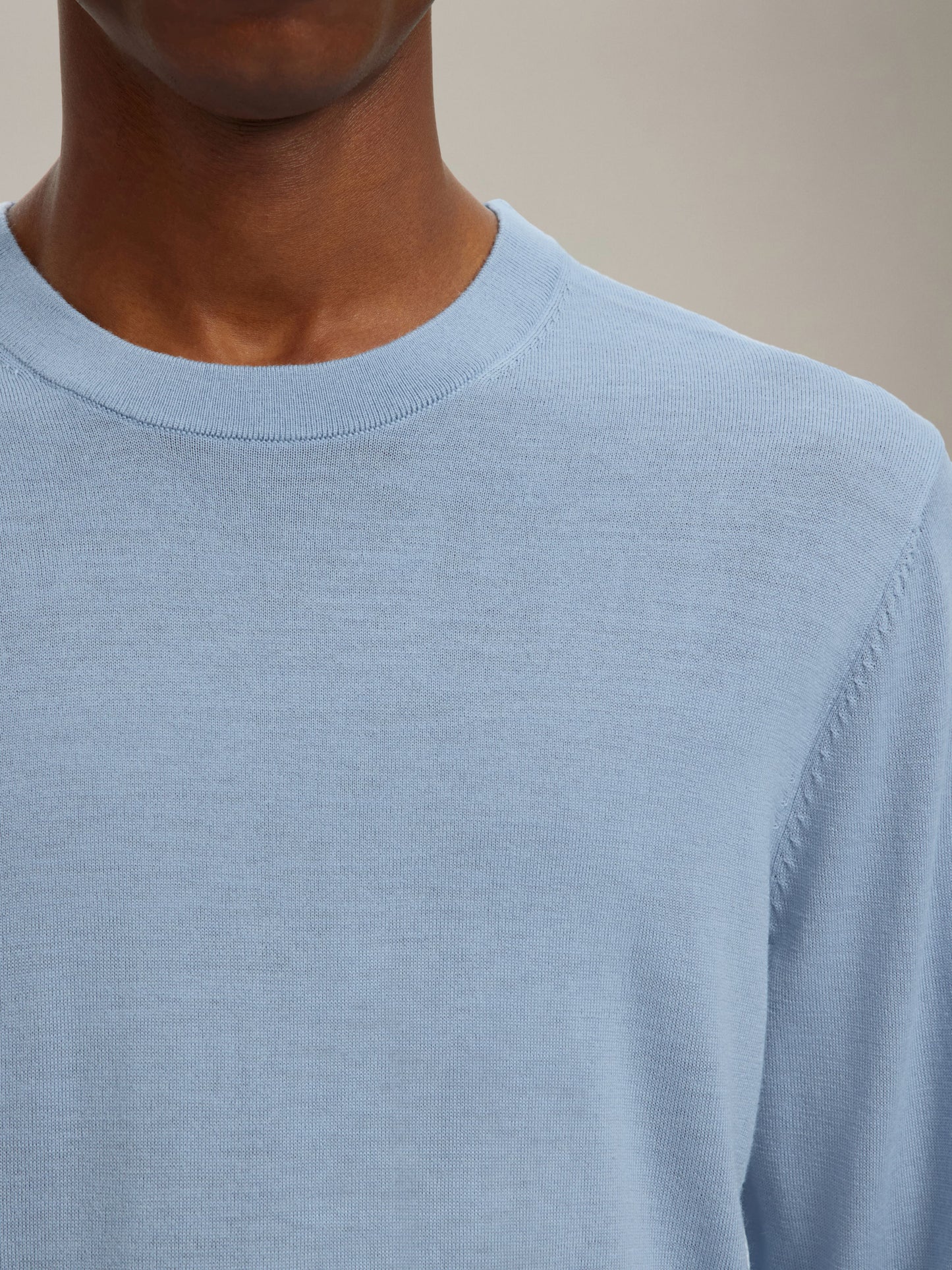 SELECTED - Tray Merino Crewneck Sweater - 