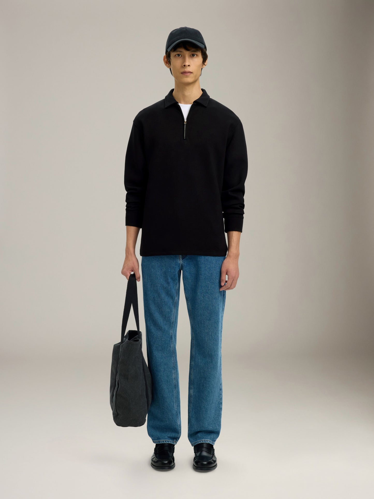 Manuel Quarter-Zip Soft Pullover Polo