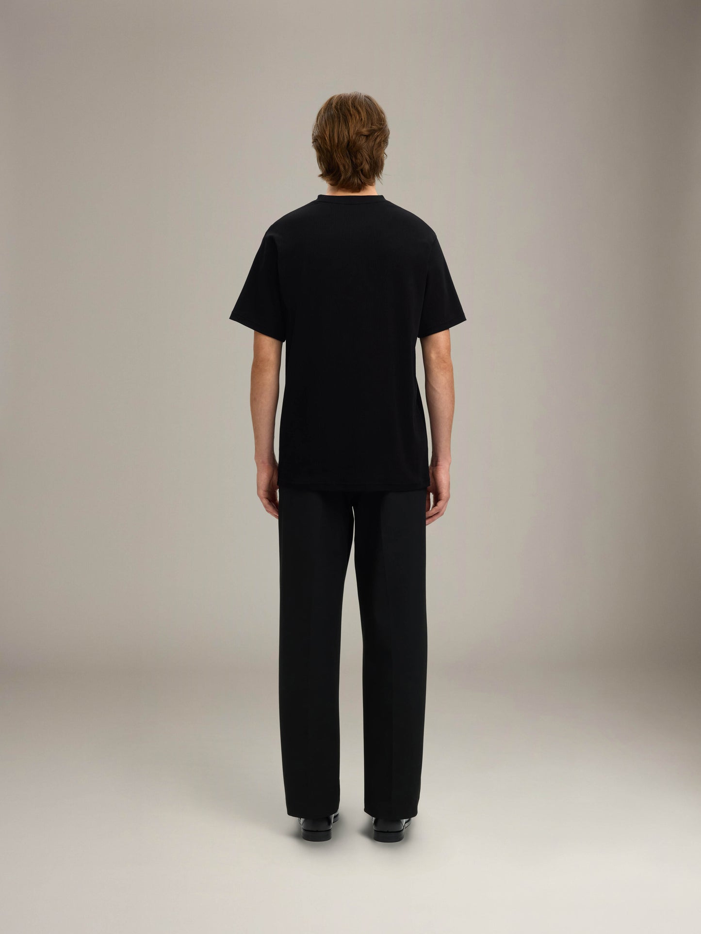 SELECTED - Spencer Rib Shortsleeve T-Shirt - 