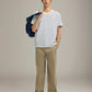 SELECTED - Kevin Stripe Crewneck T-Shirt - 