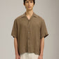SELECTED - Kylian Relaxed Linen Shortsleeve Shirt - 