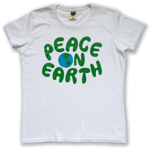TOPS - BANQUET - Peace On Earth Tee - PLENTY
