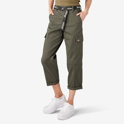 Cropped Cargo Pants
