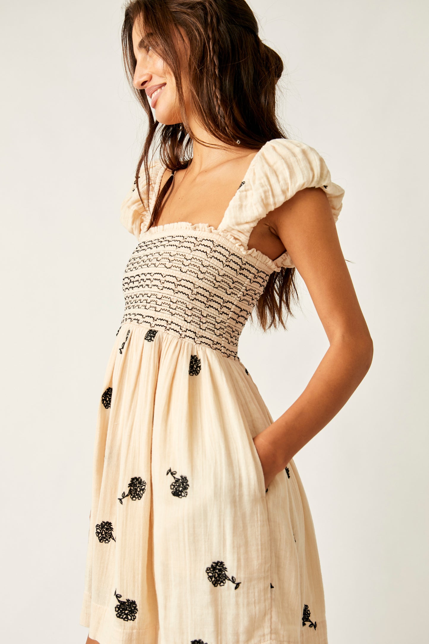Tory Embroidered Dress