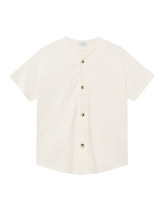 m tops - LES DEUX - Barry Baseball Jersey Short Sleeve Shirt - PLENTY