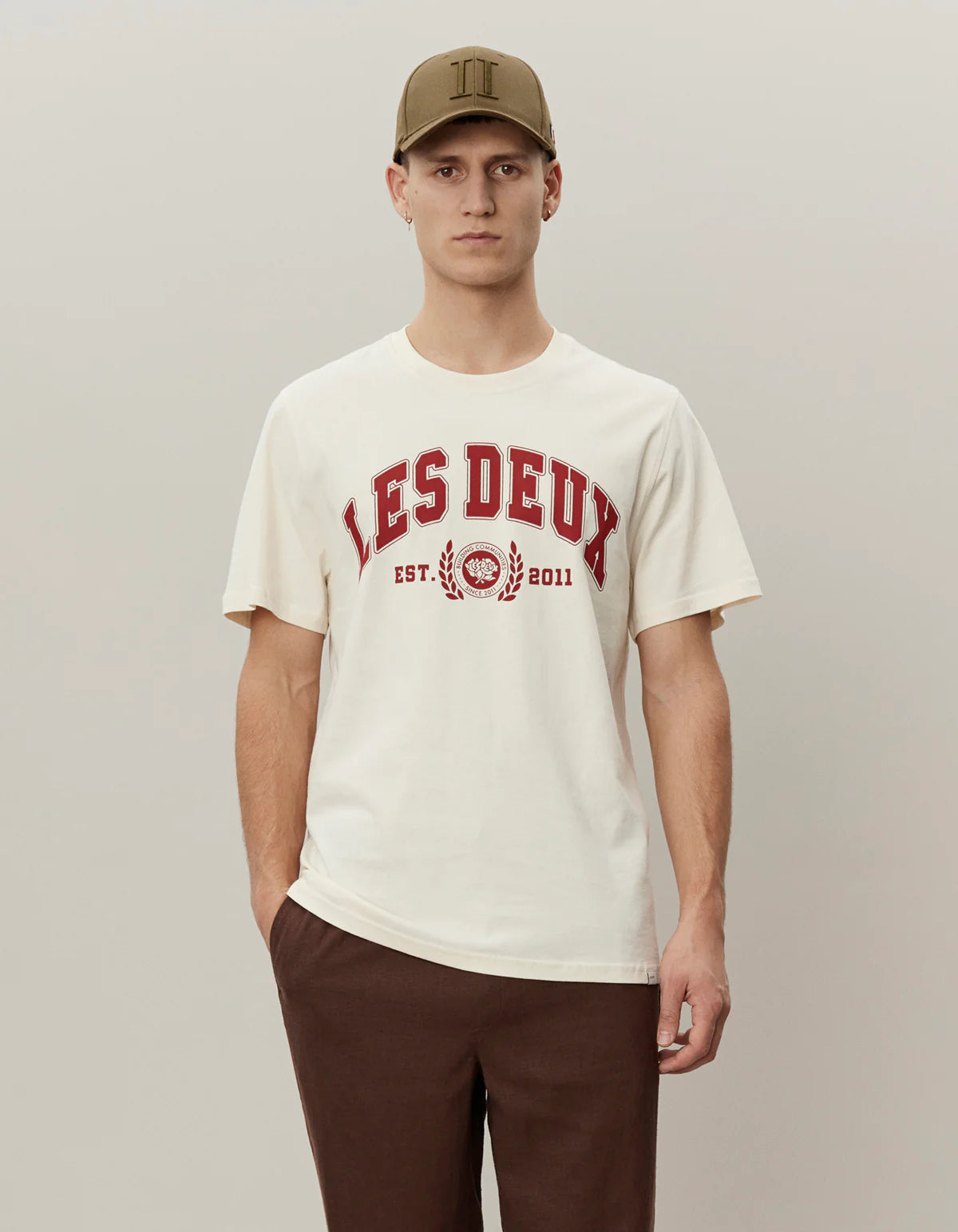 m tops - LES DEUX - University T-Shirt - PLENTY