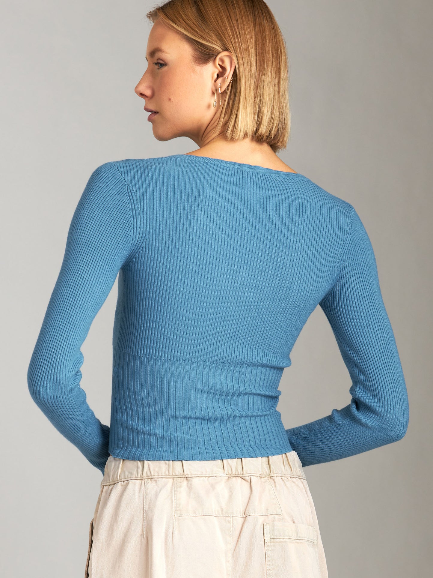 Brenda Scallop Neck Sweater
