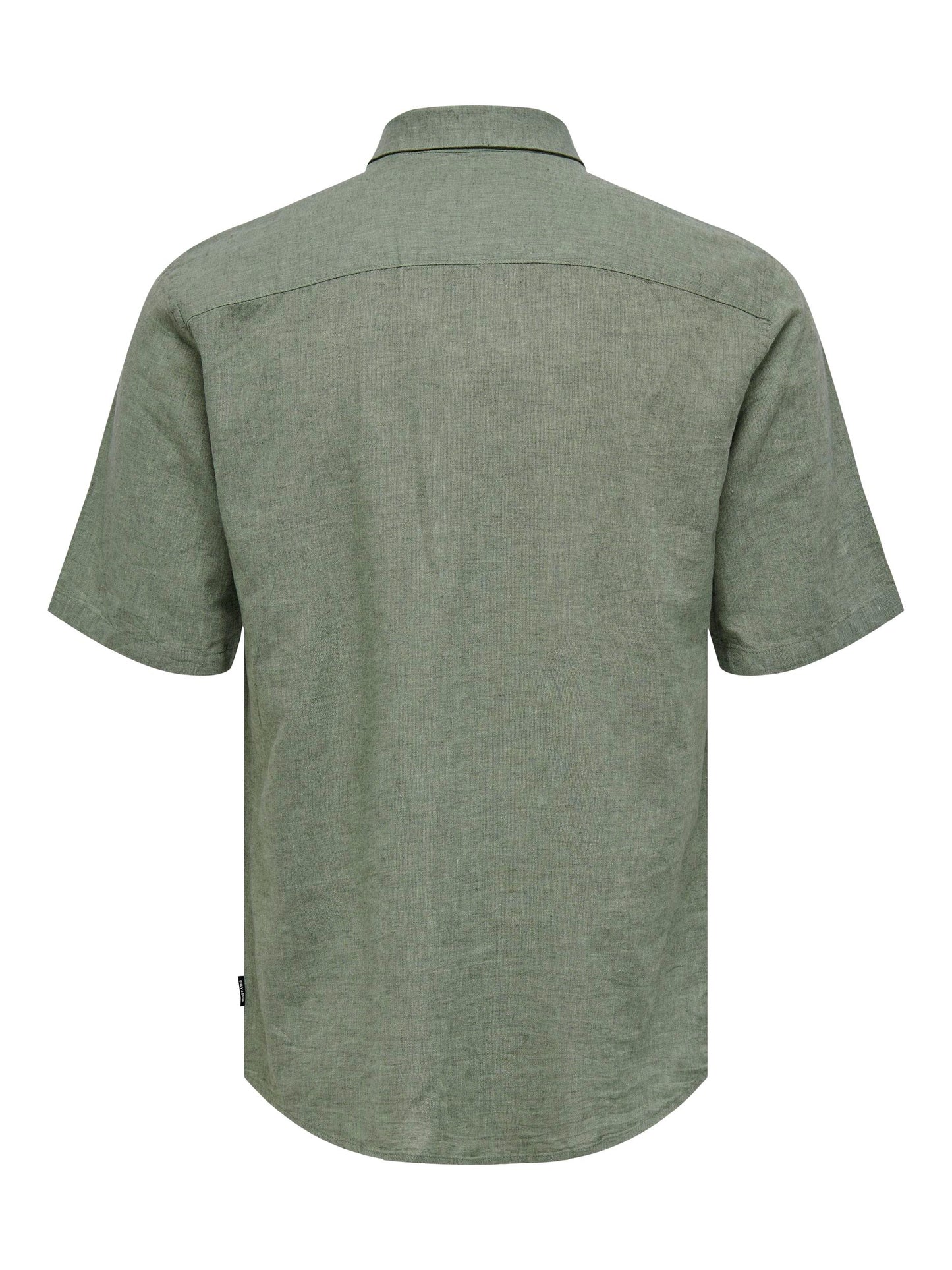 Caiden Solid Linen Shirt