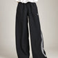 ADIDAS-Oversized Track Pant-Black
