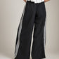 ADIDAS-Oversized Track Pant-Black