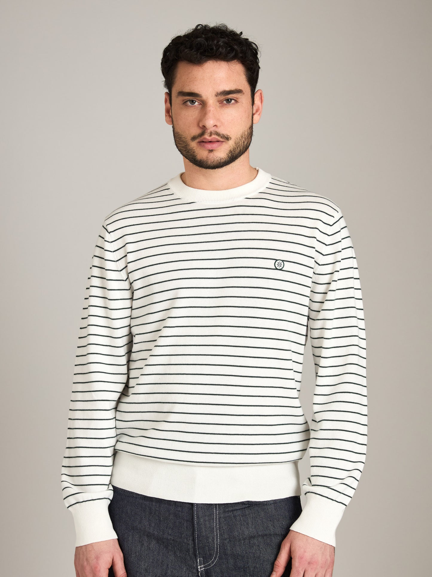 Stripe Knit Sweater