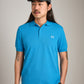 FRED PERRY-Plain Shirt-Court Blue / Ecru