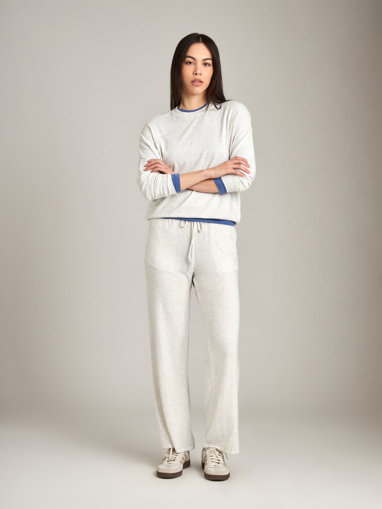 Brushed Drawstring Pant