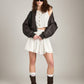 LOVEFINN-Eyelet Lace Skirt-White